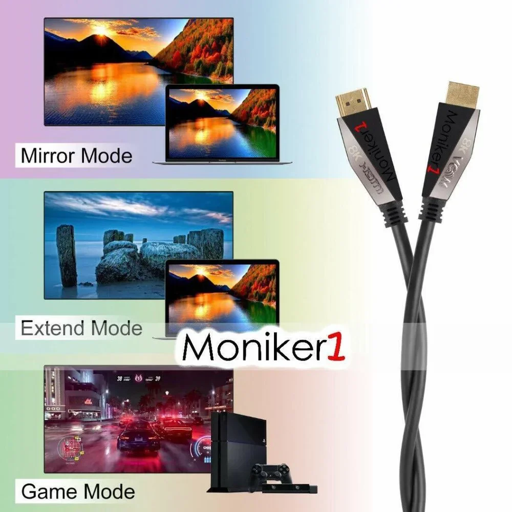 HDMI AM/AM 2.1V Bandwidth 48Gbps Ethernet 3D HDCP 2.2 HDR Support 8k@60Hz/4k